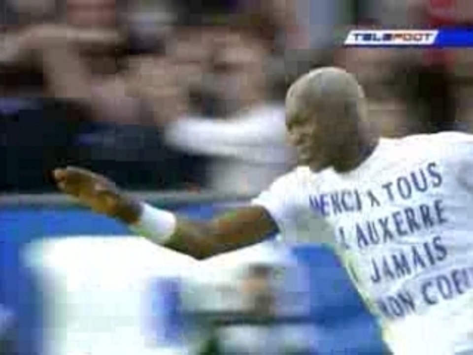AJAuxerre - Nantes 2ème but de Djibril Cissé