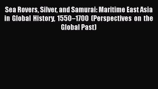 Read Sea Rovers Silver and Samurai: Maritime East Asia in Global History 1550–1700 (Perspectives
