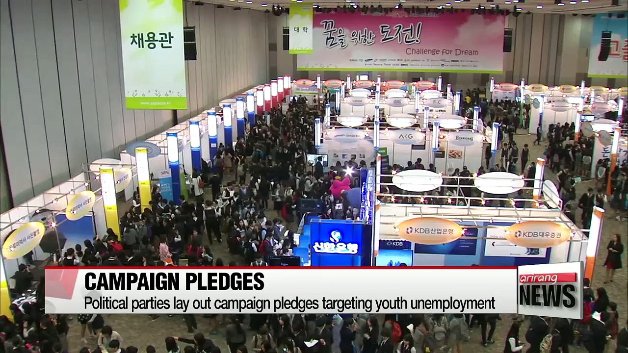 Political parties lay out campaign pledges targeting youth unemployment