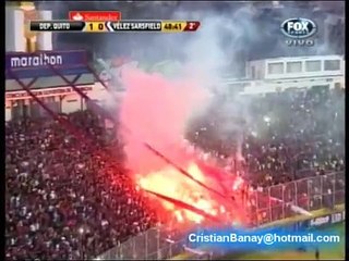 Deportivo Quito 3 Velez 0 Copa Libertadores 2012 Los goles (7/3/2012)