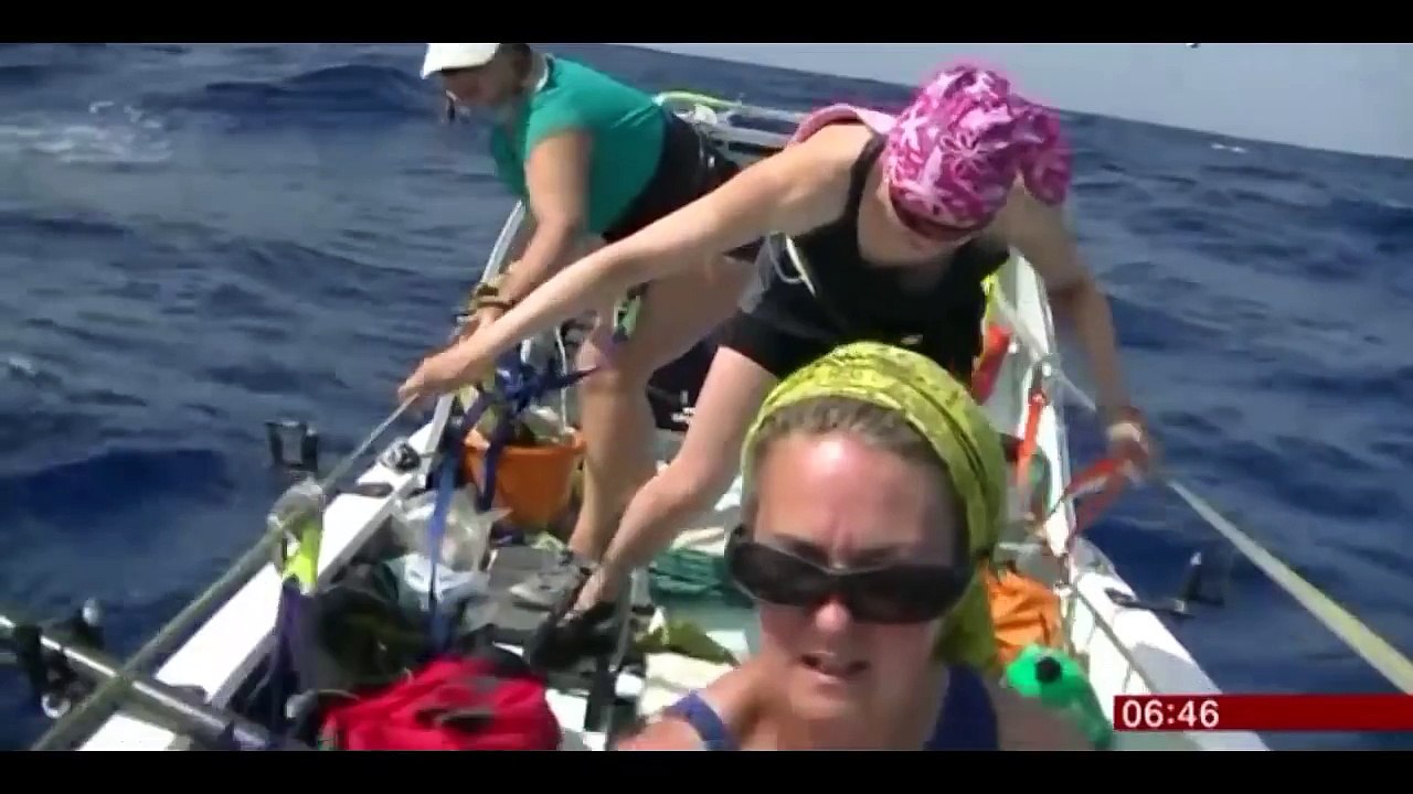 Video : BBC Breakfast shocks viewers by accidentally airing female rower naked from waist