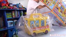 アンパンマン バス ゴーゴーミニカー おでかけミニカーバス のりもの 収納 おもちゃ Anpanman Vehicle  Storage box Toy