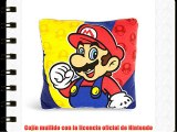 Super Mario Bros - cojín de Super Mario - decorativo y mullido con la licencia oficial de Nintendo