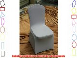 4 x Auralum® Elegante 2 años de garantía Spandex Fundas para sillas fundas elásticas cubiertas