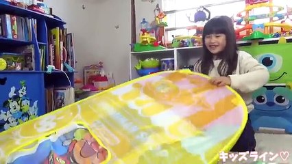 アンパンマン ボールテント パン工場 お家 おもちゃ おままごと anpanman House toy