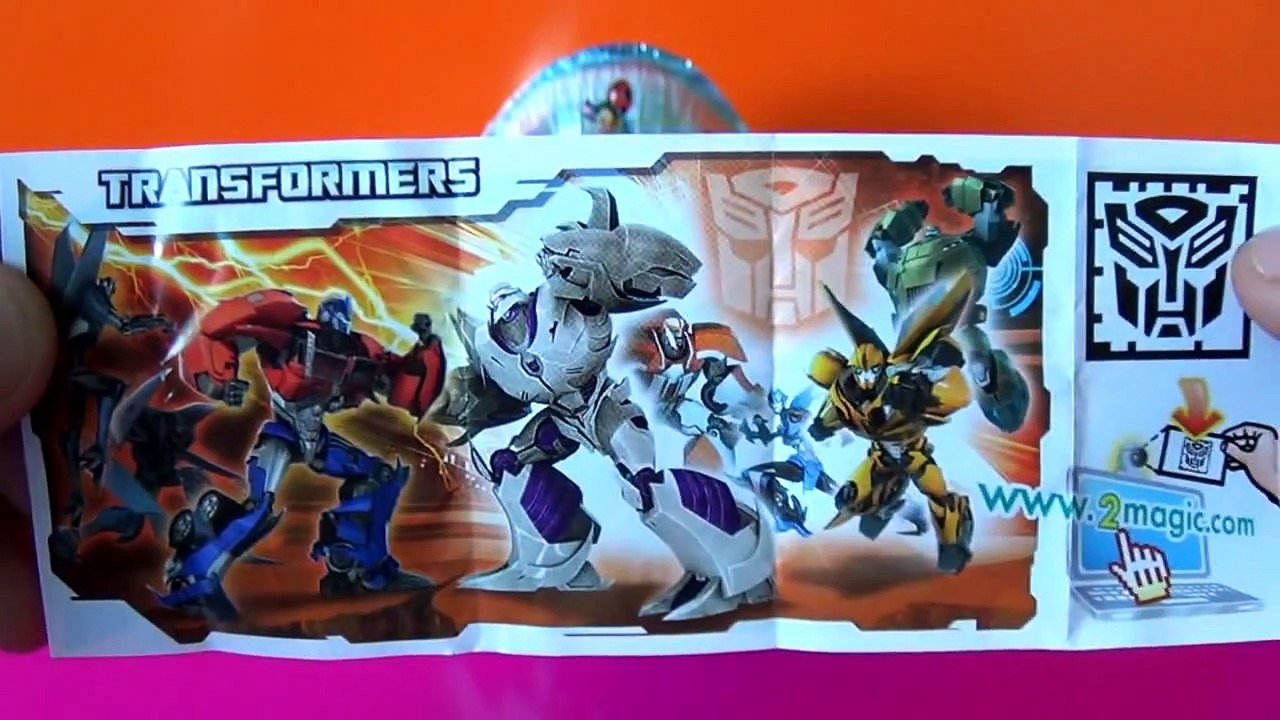MAXI Kinder Surprise egg! Unboxing 3 kinder surprise eggs! TRANSFORMERS kinder surprise eg