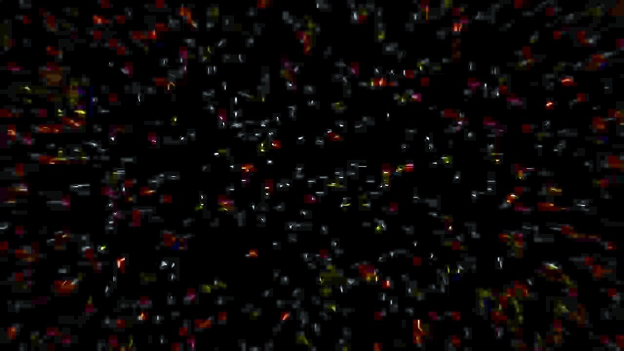 Футажи феерверк из снежинок Footage for editing !