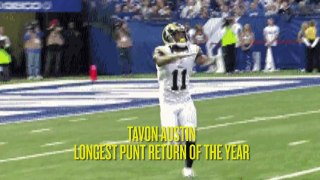 Tavon Austin 98 yard punt return TD in Rams vs. Colts