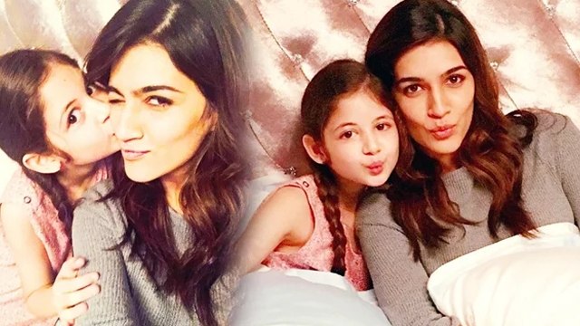 Kriti Sanon - Harshaali Malhotra's CUTE Pillow Fight - WATCH VIDEO