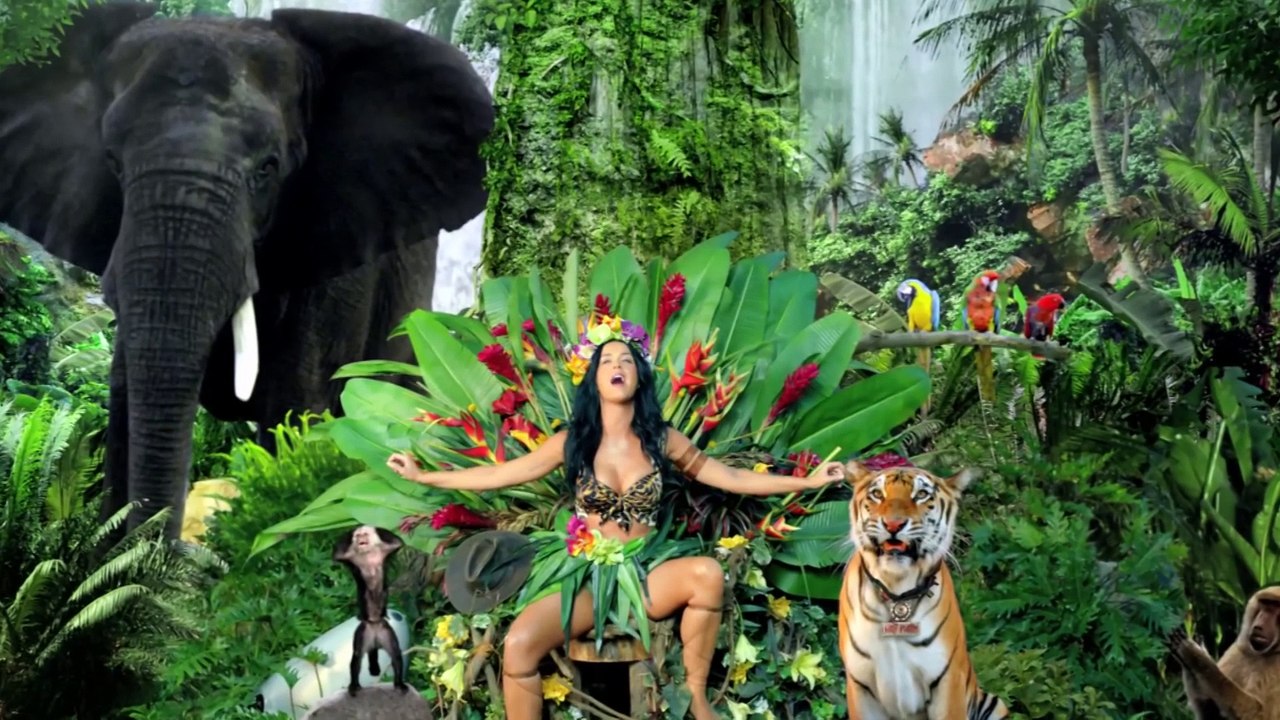 KATY PERRY JUNGLE QUEEN IN