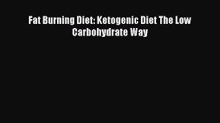 Download Fat Burning Diet: Ketogenic Diet The Low Carbohydrate Way Ebook Free