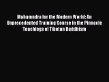 Read Mahamudra for the Modern World: An Unprecedented Training Course in the Pinnacle Teachings
