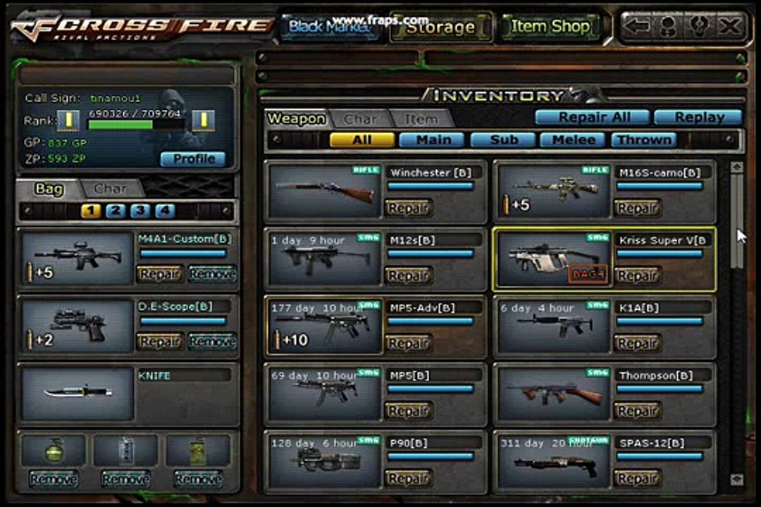 Buy Sell Accounts - My Crossfire Weapons and Account New