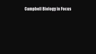 Read Campbell Biology in Focus Ebook Online