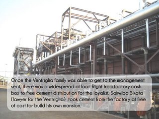 Italians mafias takeover Portland Cement Zambia