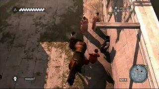 Assassin's Creed: Brotherhood - more tests with crouch-falling glitch