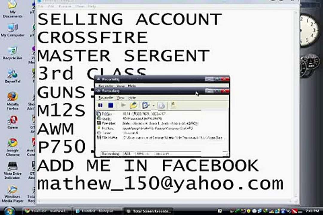 BuySell Accounts - Crossfire Philippines Selling Account