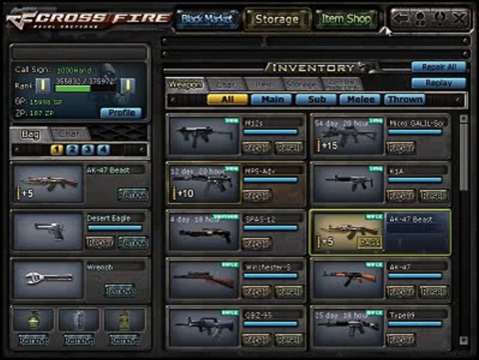 Buy Sell Accounts - Selling crossfire account Read description