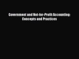 Download Government and Not-for-Profit Accounting: Concepts and Practices Free Books