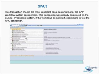 SAP Workflow (T-Codes)- Part 4