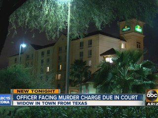 Mesa officer facing murder charges in court