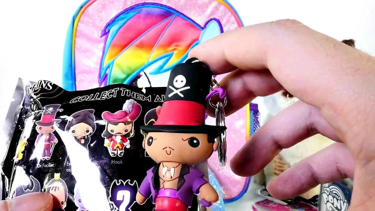 My Little Pony Toys Surprise Backpack For Girls Rainbow Dash Kinder Joy Eggs Unboxing MLP