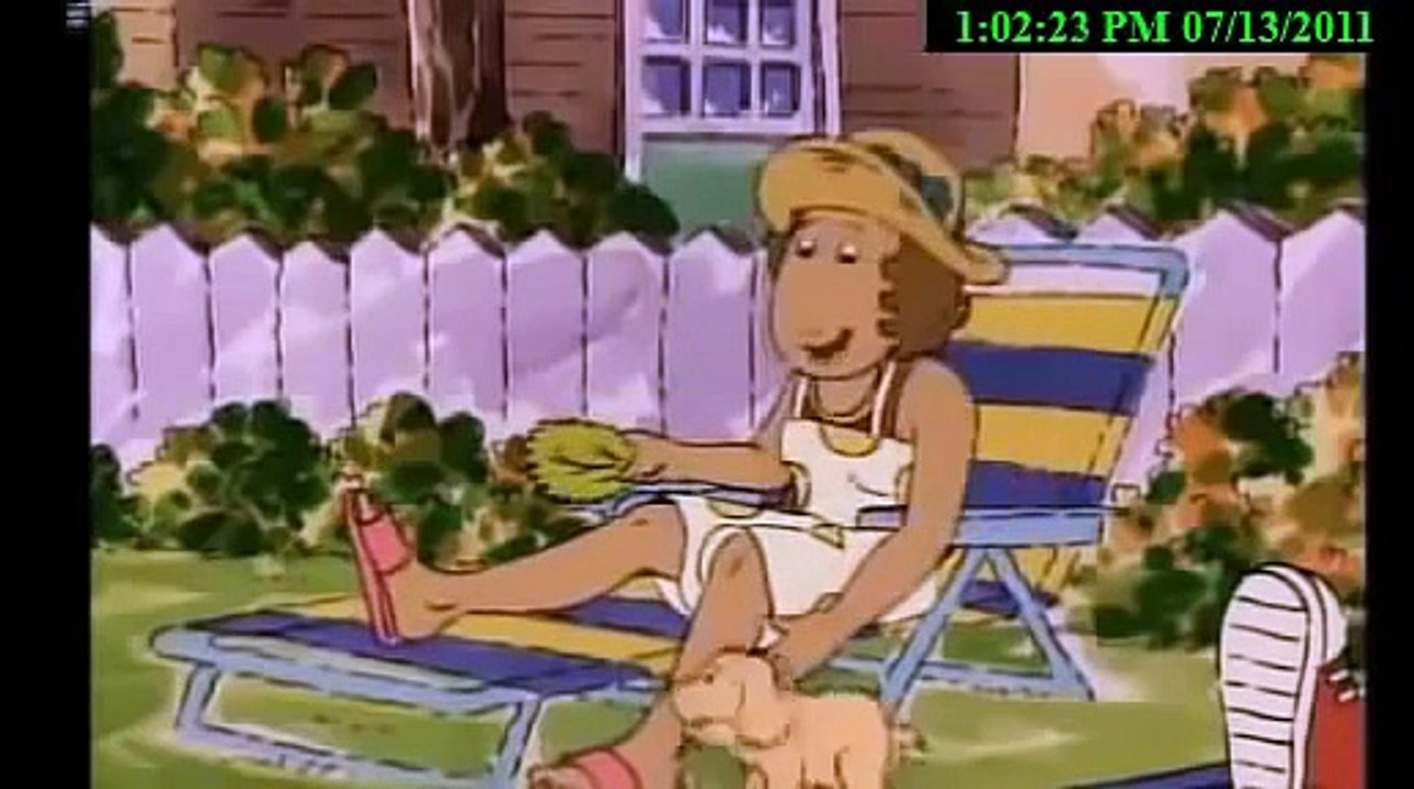 Arthur Season 1 Episode 5-Arthur D W-All Wet