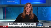 Investigan cuchillo hallado en casa de OJ Simpson | Noticiero | Noticias Telemundo