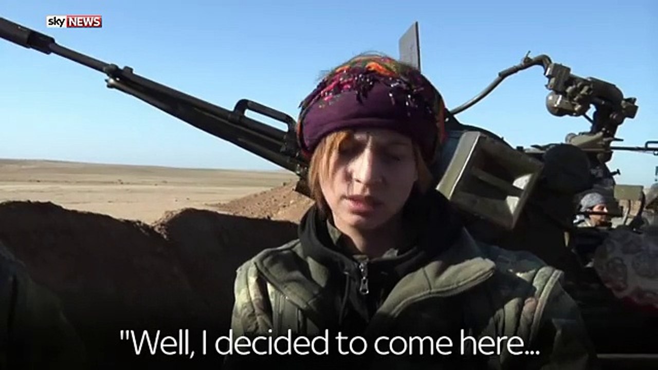 What Made This European Woman Leave Her Family To Join An Army In Syria_