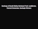 PDF Geology of Death Valley National Park: Landforms Crustal Extension Geologic History Read