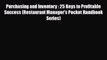 PDF Purchasing and Inventory : 25 Keys to Profitable Success (Restaurant Manager's Pocket Handbook