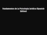 [PDF] Fundamentos de La Psicologia Juridica (Spanish Edition) [Read] Full Ebook