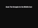 Download Asad: The Struggle for the Middle East PDF Online