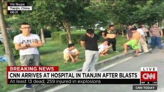CNN Interrupted While Reporting Outside Chinese Hospital