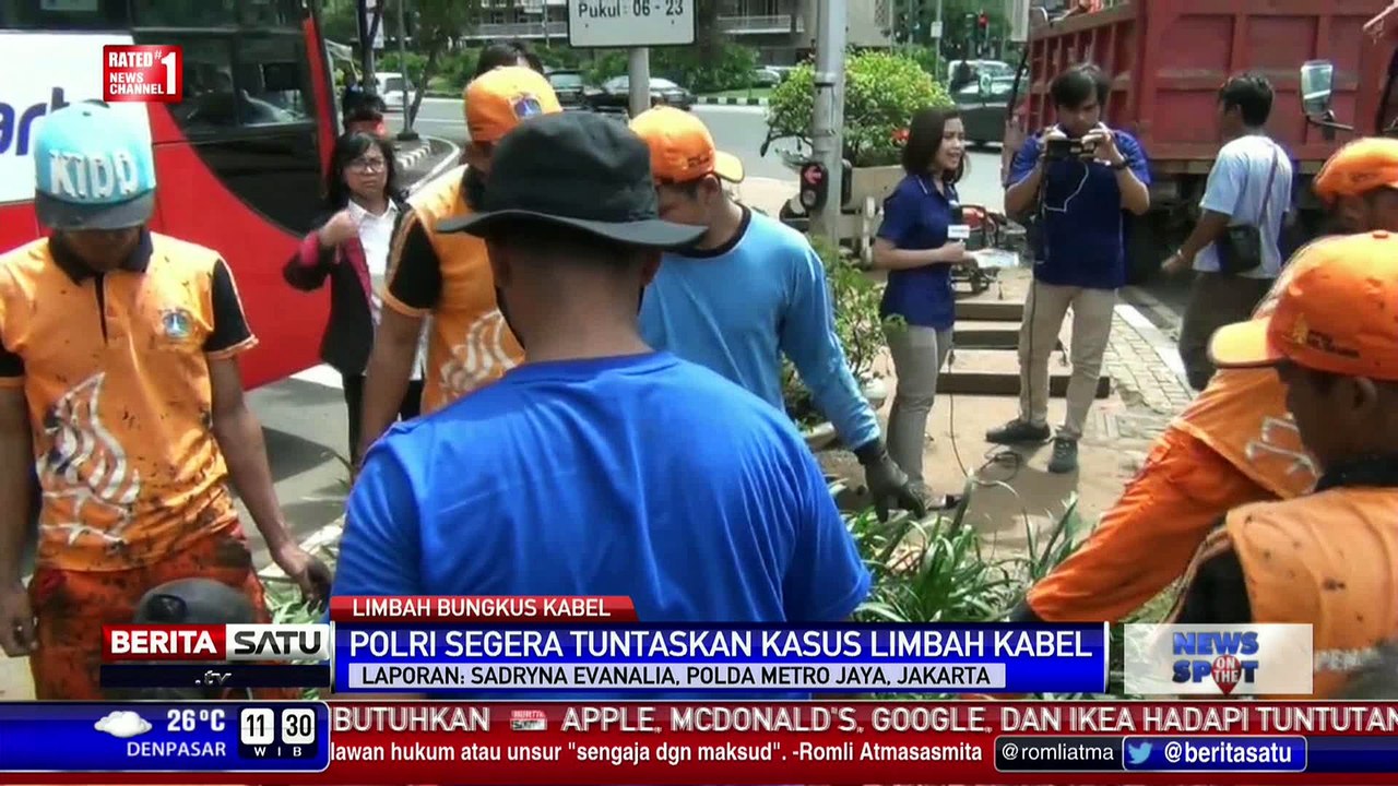 Pencurian Kabel di Gorong-gorong Medan Merdeka Dilakukan 2012-2013