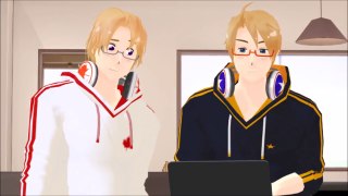 MMD APH Internet Wary (remake)