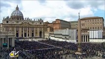 Udienza Papa Francesco I° 27/3/2013  con  Apparizione Vergine Maria