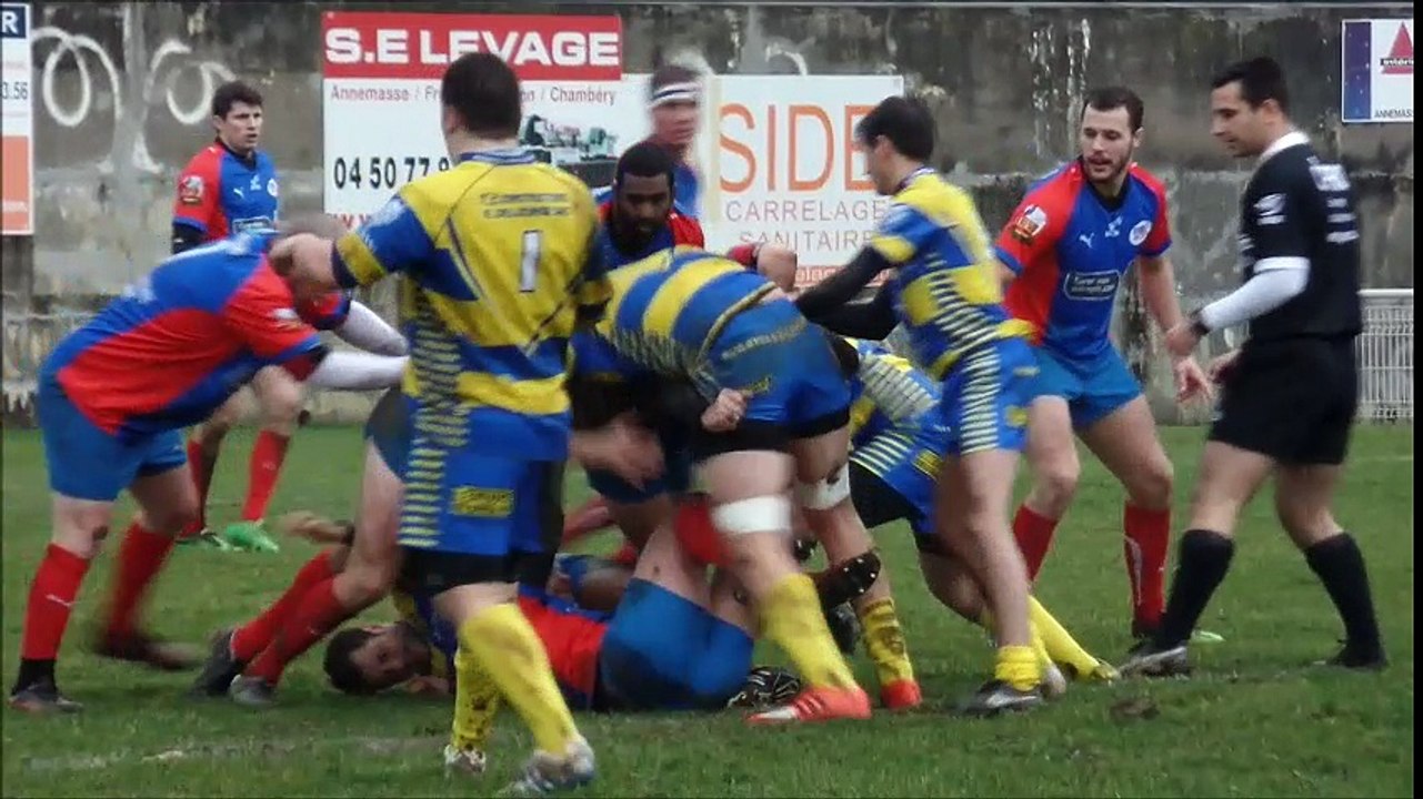 R1 VS ANNEMASSE UNE 10-01-16