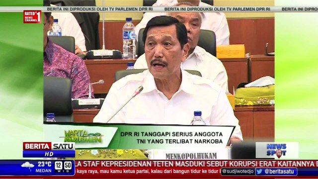 DPR Kecam Anggota TNI dan Polri Gunakan Narkoba