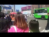 街中で掃除機をかけるキチガイ韓国人