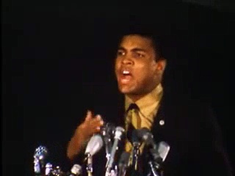 NBC News - Muhammad Ali on not going to war  Legendary Boxing Matches