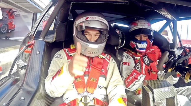 VÍDEO: Experiencia brutal con el Audi del DTM y Miguel Molina