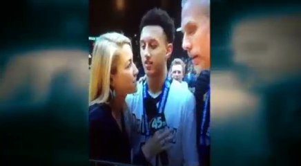 Röportaj sırasında dondu kaldı, sosyal medyayı salladı