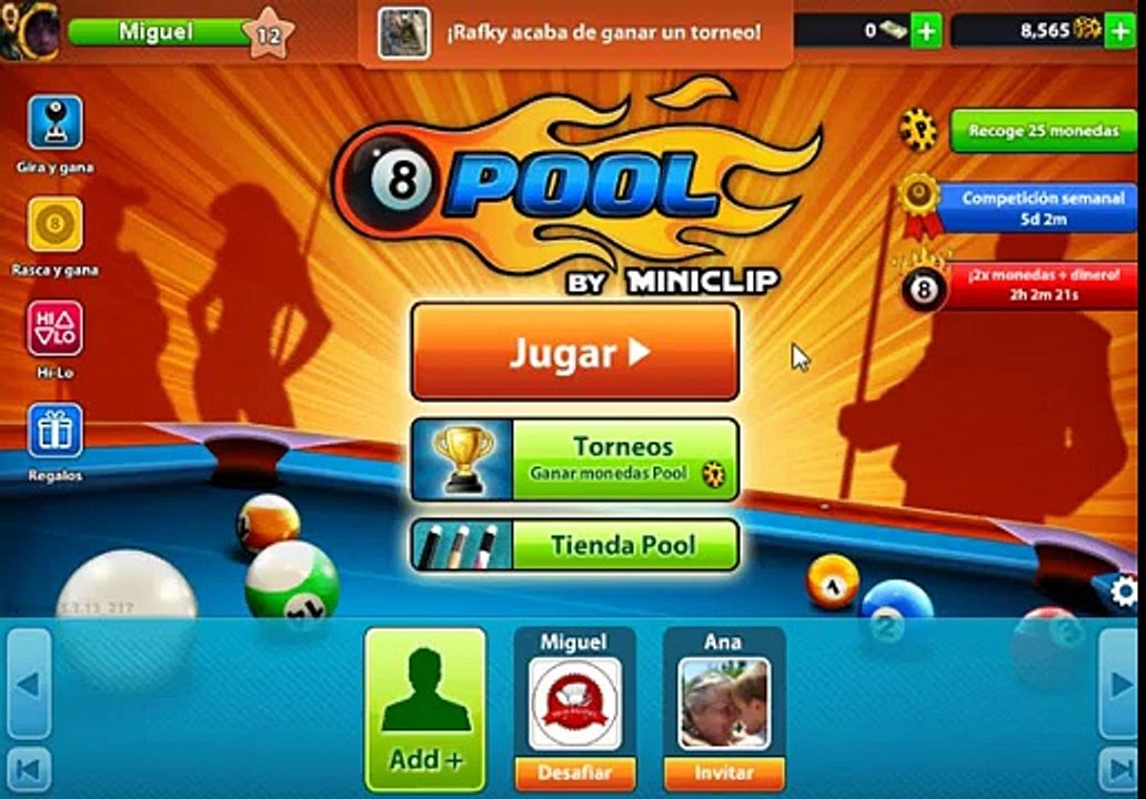 !!!!!NUEVO VIDEO DE BILLAR COLANDO LA BOLA NEGRA EN EL PRIMER TIRO !!!!