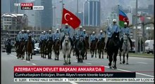 Cumhurbaşkanı Erdoğan İlham Aliyev Resmi Karşılama Töreni 15 Mart 2016 (Trend Videos)