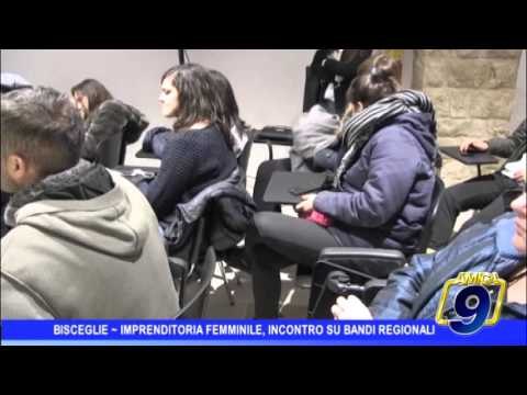 Bisceglie | Imprenditoria femminile, un incontro sui nuovi bandi regionali