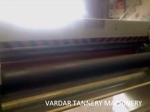 Vardar Tannery Machinery Reconditioned CM Fleshing