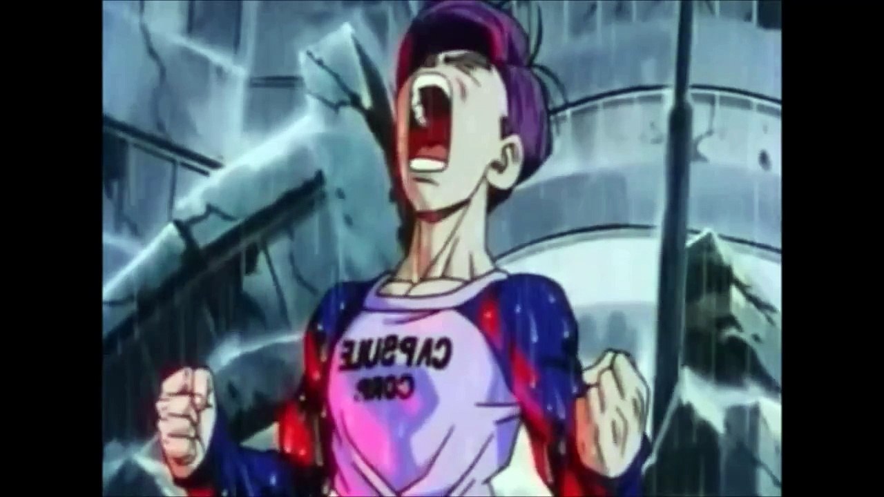 Trunks Turns Super Saiyan Alternate Scene