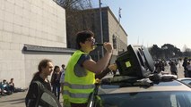 Les lycéens manfistent au Grand Théâtre