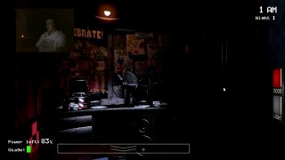 Five Nights At Freddy's Night 1 (Facecam)